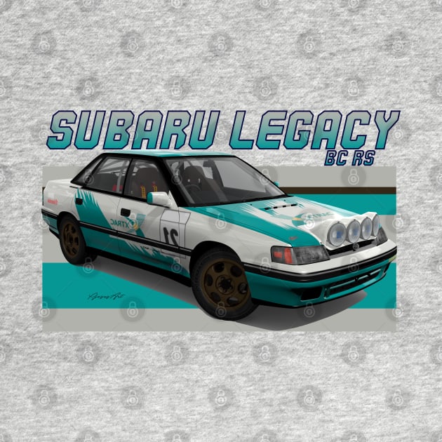 Subaru Legacy BC RS by PjesusArt